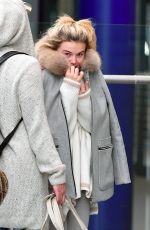 GEORGIA TOFFOLO at Heathrow Airport in London 12/30/2017