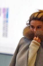 GEORGIA TOFFOLO at Heathrow Airport in London 12/30/2017