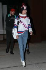 GIGI and BELLA HADID Leaves Their Apartment in New York 12/19/2017