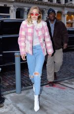 GIGI HADID Out and About in New York 12/20/2017