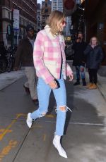 GIGI HADID Out and About in New York 12/20/2017