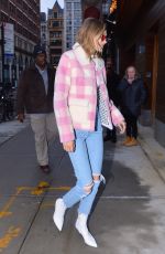 GIGI HADID Out and About in New York 12/20/2017