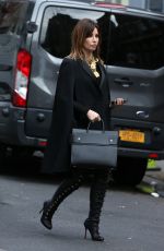 GINA GERSHON on the Set of Fashion Victim in New York 12/03/2017