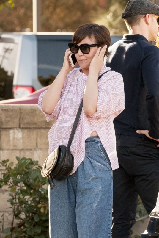 GINNIFE GOODWIN and Josh Dallas Out for Lunch in Studio City 11/29/2017