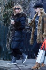 GOLDIE HAWN Out Shopping in Aspen 12/29/2017