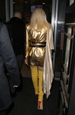 GWEN STEFANI Arrives at BBC Radio 2 in London 12/01/2017