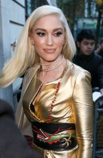 GWEN STEFANI Arrives at BBC Radio 2 in London 12/01/2017