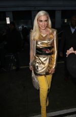 GWEN STEFANI Arrives at BBC Radio 2 in London 12/01/2017