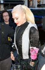 GWEN STEFANI Arrives at Global Radio Studios in London 11/30/2017