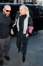 GWEN STEFANI Arrives at Global Radio Studios in London 11/30/2017