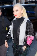 GWEN STEFANI Arrives at Global Radio Studios in London 11/30/2017