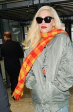 GWEN STEFANI at Heathrow Airport in London 12/02/2017