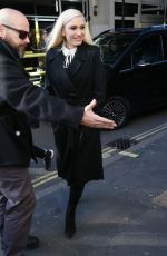 GWEN STEFANI at Kiss FM Studio in London 12/01/2017