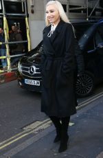 GWEN STEFANI at Kiss FM Studio in London 12/01/2017