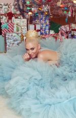 GWEN STEFANI for You Make It Feel Like Christmas Photoshoot