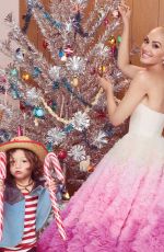 GWEN STEFANI for You Make It Feel Like Christmas Photoshoot