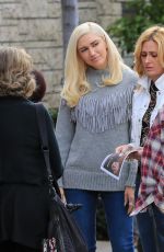 GWEN STEFANI Out and About in Los Angeles 12/10/2017