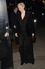 GWENDOLINE CHRISTIE Arrives at Late Show with Stephen Colbert in New York 12/04/2017