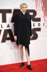 GWENDOLINE CHRISTIE at Star Wars: The Last Jedi Photocall in London 12/13/2017