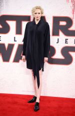 GWENDOLINE CHRISTIE at Star Wars: The Last Jedi Photocall in London 12/13/2017