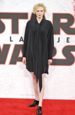 GWENDOLINE CHRISTIE at Star Wars: The Last Jedi Photocall in London 12/13/2017