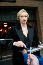 GWENDOLINE CHRISTIE Leaves Bowery Hotel in New York. 12/04/2017