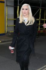 GWENS TEFANI Leaves Kiss FM Studios in London 12/01/2017