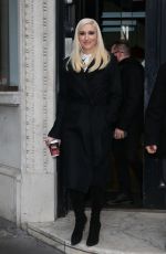 GWENS TEFANI Leaves Kiss FM Studios in London 12/01/2017