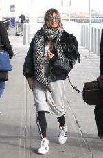 HAIDI KLUM at JFK Airport in New York 12/20/2017