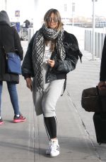 HAIDI KLUM at JFK Airport in New York 12/20/2017