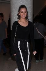 HAILEE STEINFELD at Los Angeles International Airport 11/30/2017