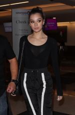 HAILEE STEINFELD at Los Angeles International Airport 11/30/2017
