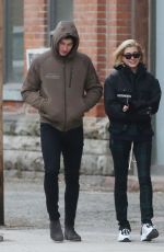 HAILEY BALDWIN and Shawn Mendes Out in Toronto 12/21/2017