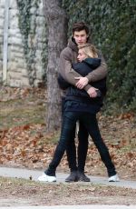 HAILEY BALDWIN and Shawn Mendes Out in Toronto 12/21/2017