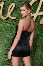 HAILEY BALDWIN at British Fashion Awards 2017 in London 12/04/2017
