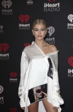 HAILEY BALDWIN at Iheartradio Jingle Ball in Toronto 12/09/2017