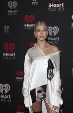 HAILEY BALDWIN at Iheartradio Jingle Ball in Toronto 12/09/2017