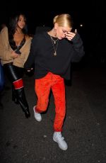 HAILEY BALDWIN Night Out in London 12/04/2017