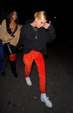 HAILEY BALDWIN Night Out in London 12/04/2017
