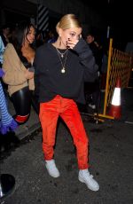 HAILEY BALDWIN Night Out in London 12/04/2017