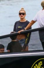 HAILEY BALDWIN Out for Boat Ride in Miami 12/27/2017