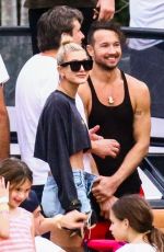 HAILEY BALDWIN Out for Boat Ride in Miami 12/27/2017
