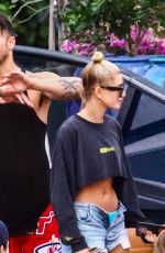 HAILEY BALDWIN Out for Boat Ride in Miami 12/27/2017