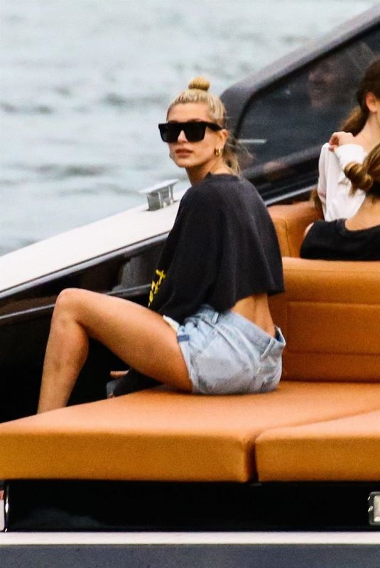 HAILEY BALDWIN Out for Boat Ride in Miami 12/27/2017