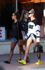 HAILEY BALDWIN Out Shopping in Miami 12/28/2017