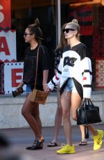 HAILEY BALDWIN Out Shopping in Miami 12/28/2017
