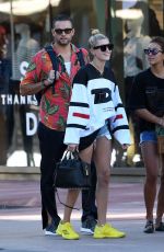 HAILEY BALDWIN Out Shopping in Miami 12/28/2017