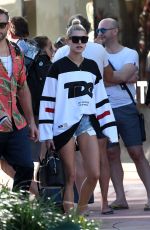 HAILEY BALDWIN Out Shopping in Miami 12/28/2017