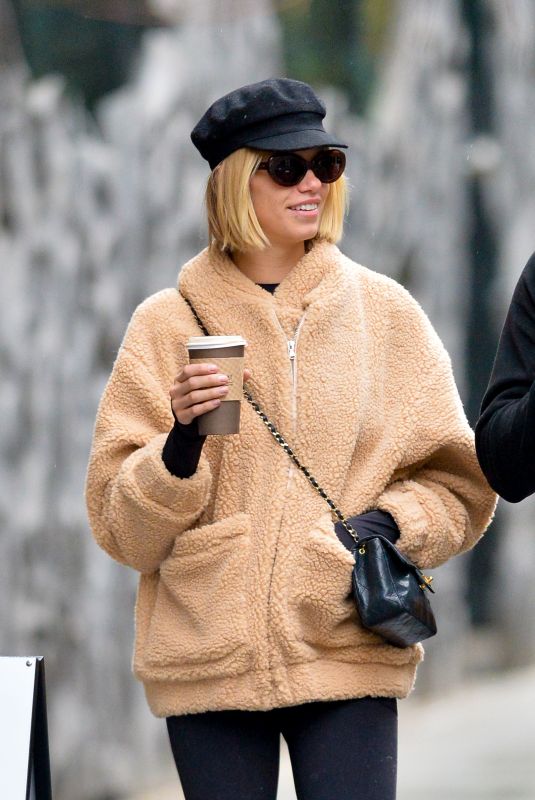 HAILEY CLAUSON and Julian Herrera Out for Coffees in New York 12/13/2017