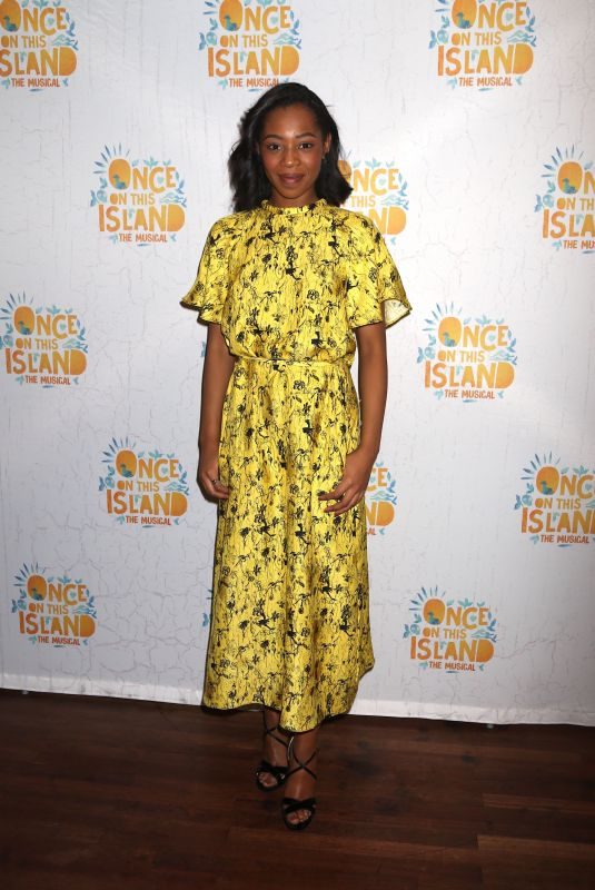 HAILEY KILGORE at Once on This Island Broadway Openingh Night in New York 12/03/2017
